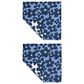 MuKitchen Vibe Dish Cloth in Periwinkle Floral and White (Set of 2), , large