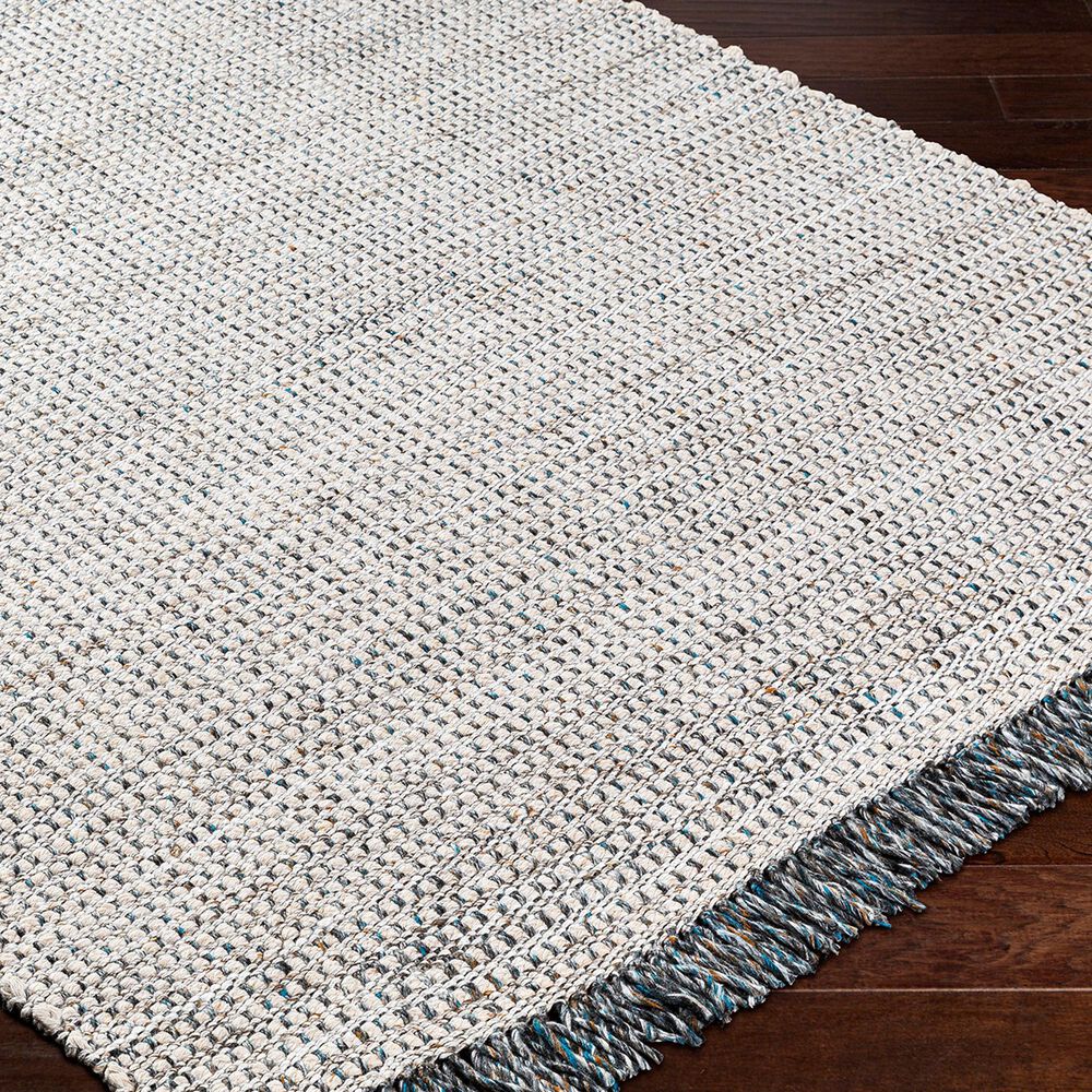 Surya Sara SRU-2304 8&#39; x 10&#39; Off-White, Charcoal, Brown, Seafoam Area Rug, , large