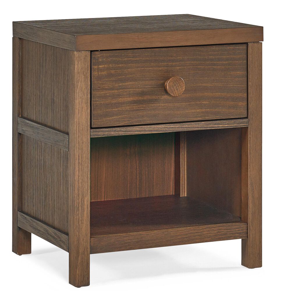 Bivona & Company Castello Ready To Assemble Nightstand in Weathered Brown, , large
