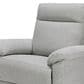 New Haus Suzy Swivel Glider Recliner in Frost Grey, , large