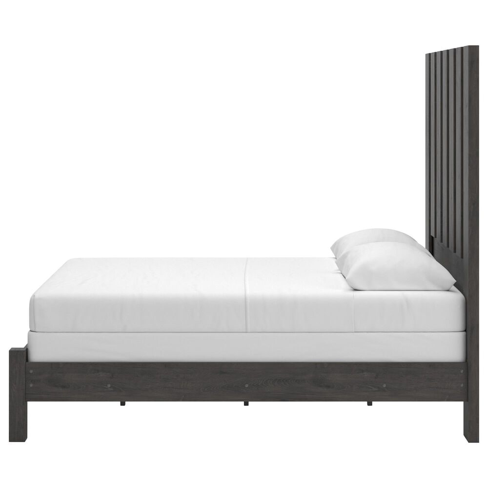 Ashley Fraluna Queen Panel Bed  in Charcoal, , large