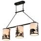 Vaxcel International Co. Ltd. Acadia 3-Light Linear Chandelier in Bronze, , large