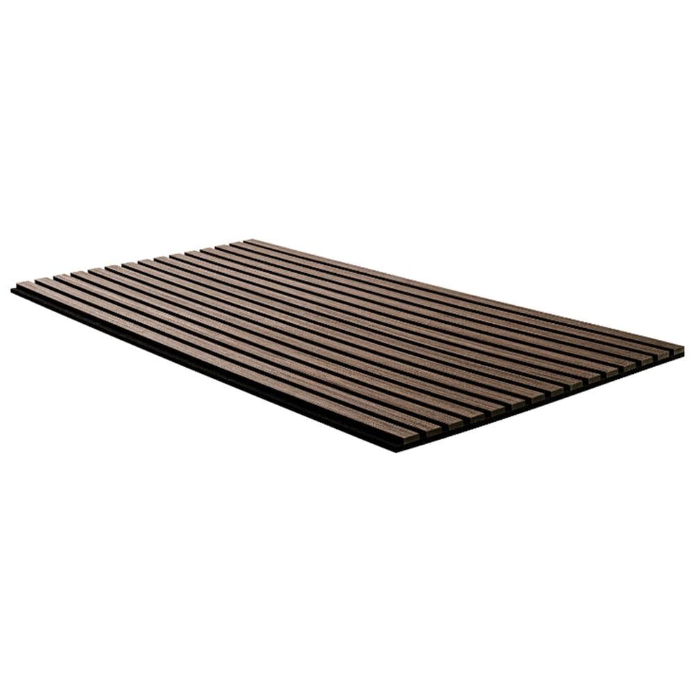 MS International Sonowood Espresso 24" x 48" Acoustic Wood Slat Panels, , large