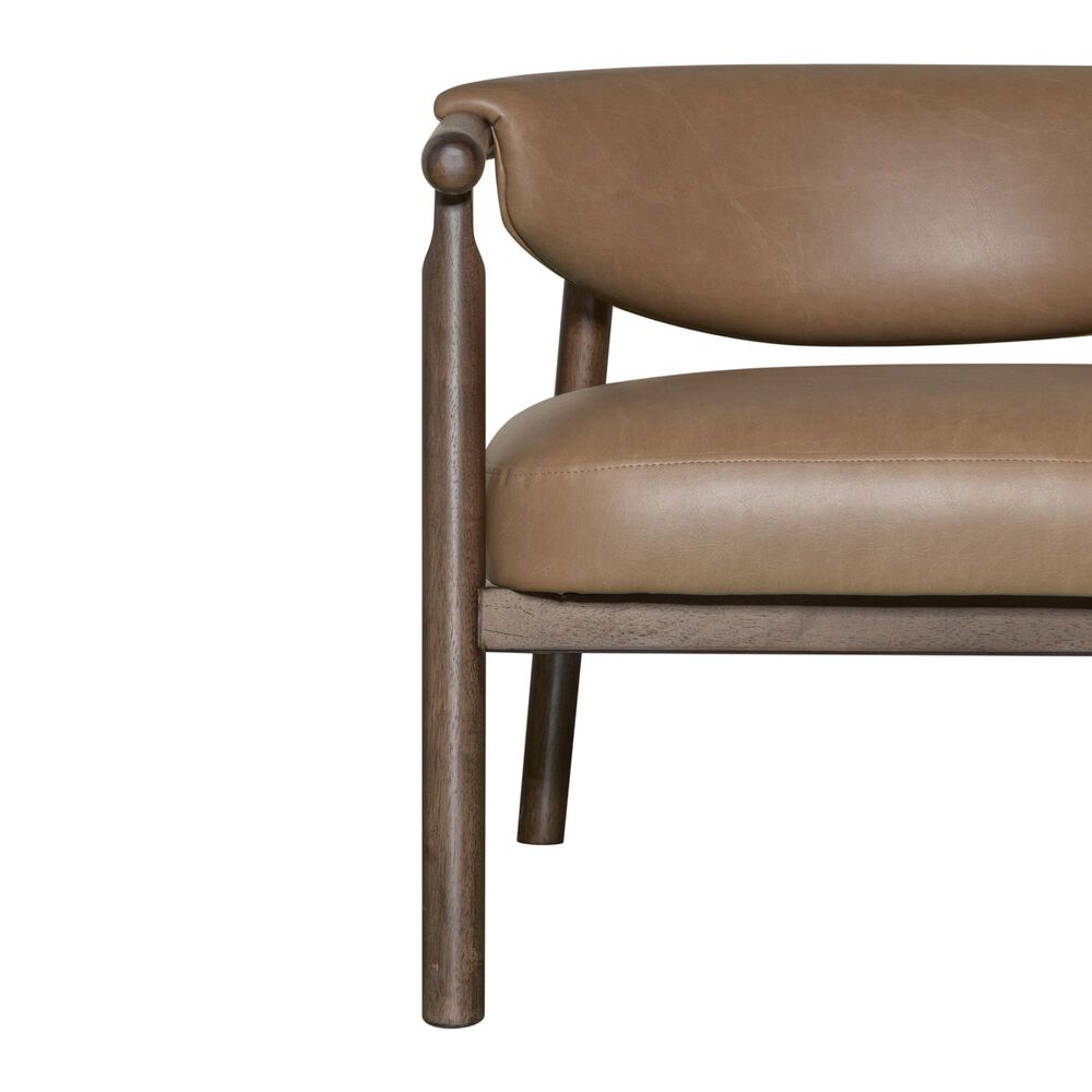 Blue River Autumn Accent Chair in Bistre Brown, , large