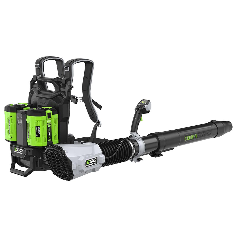 EGO 56V 800 CFM Commercial Backpack Blower with Peak Power in Gray and Black, , large
