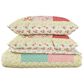 Timberlake 3-Piece Full/Queen Quilt Set in Pastel Pink, Mint Green, Yellow and Red, , large