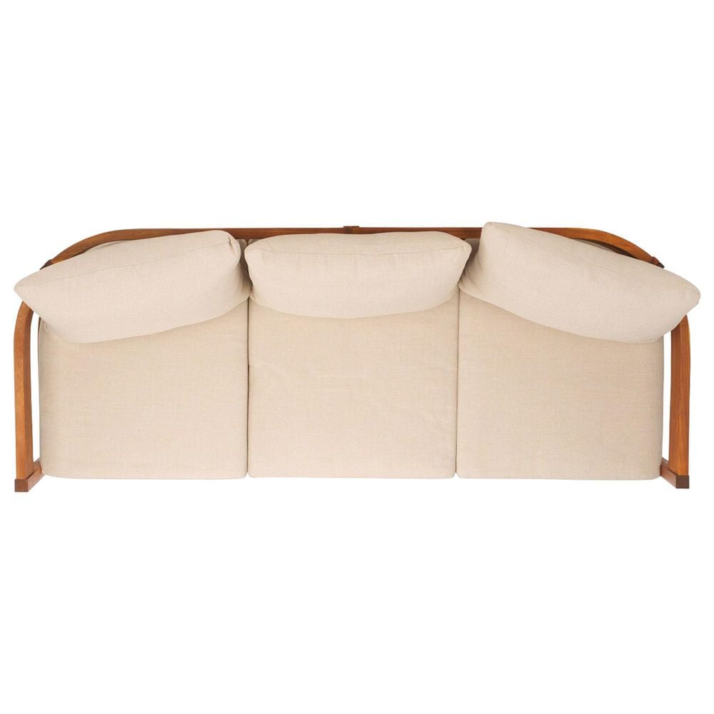 Safavieh Theo 3-Seater Outdoor Sofa in Taupe, , large