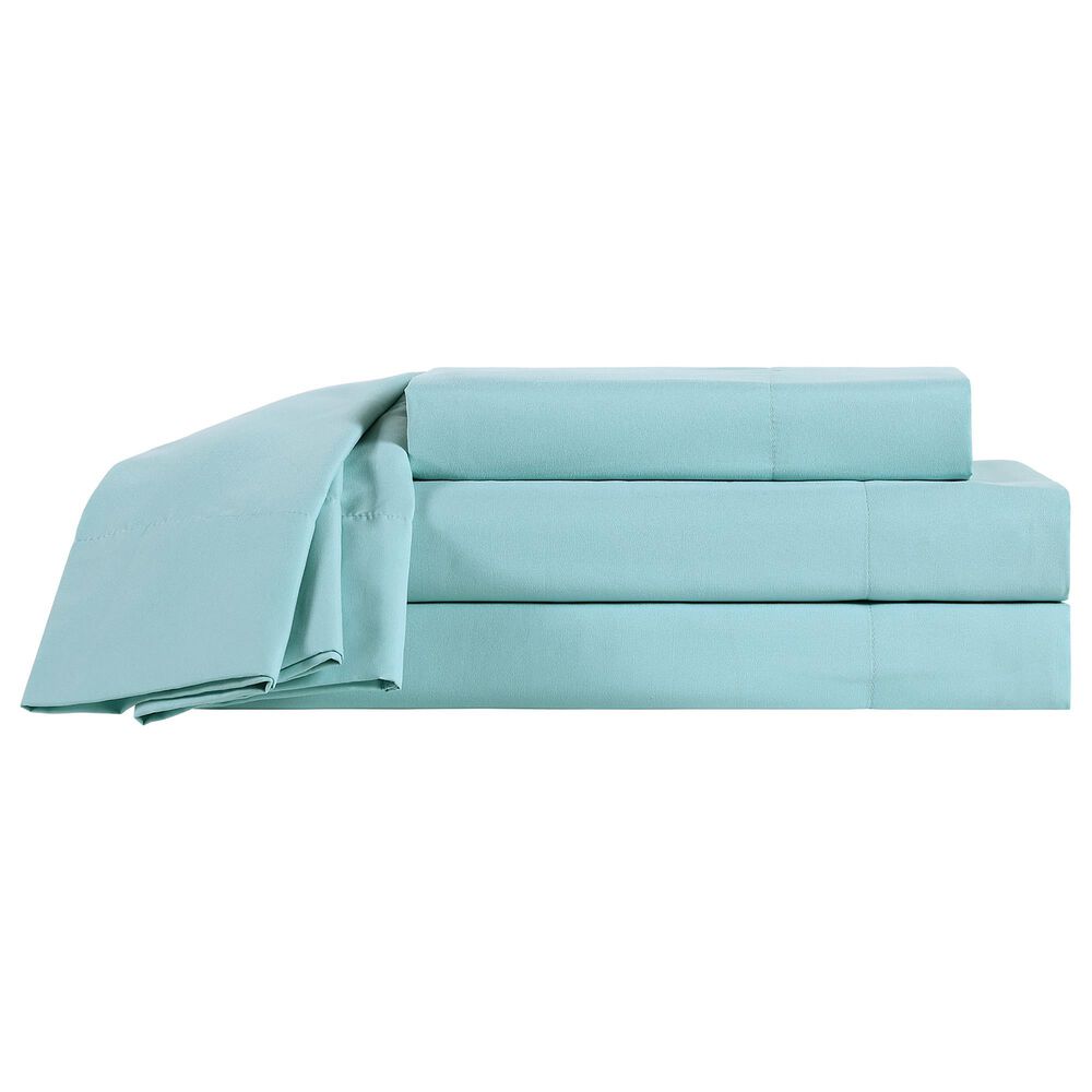 Jiangsu Royal Home Caribbean 4-Piece King Sheet Set in Blue, , large