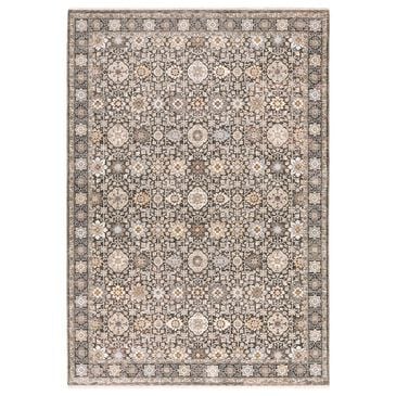 Oriental Weavers Maharaja Qatar 71N 9"10" x 12"10" Grey Area Rug, , large