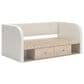 Ashley Arloster Twin Upholstered Day Bed with Storage in White, , large