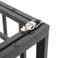 HOMLUX 61" Extra Large Heavy Duty Metal Dog Crate for Large Dogs in Black, , large