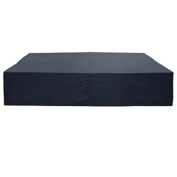 HOMLUX 110" Waterproof Patio Cover with Adjustable Drawstring in Black, , large