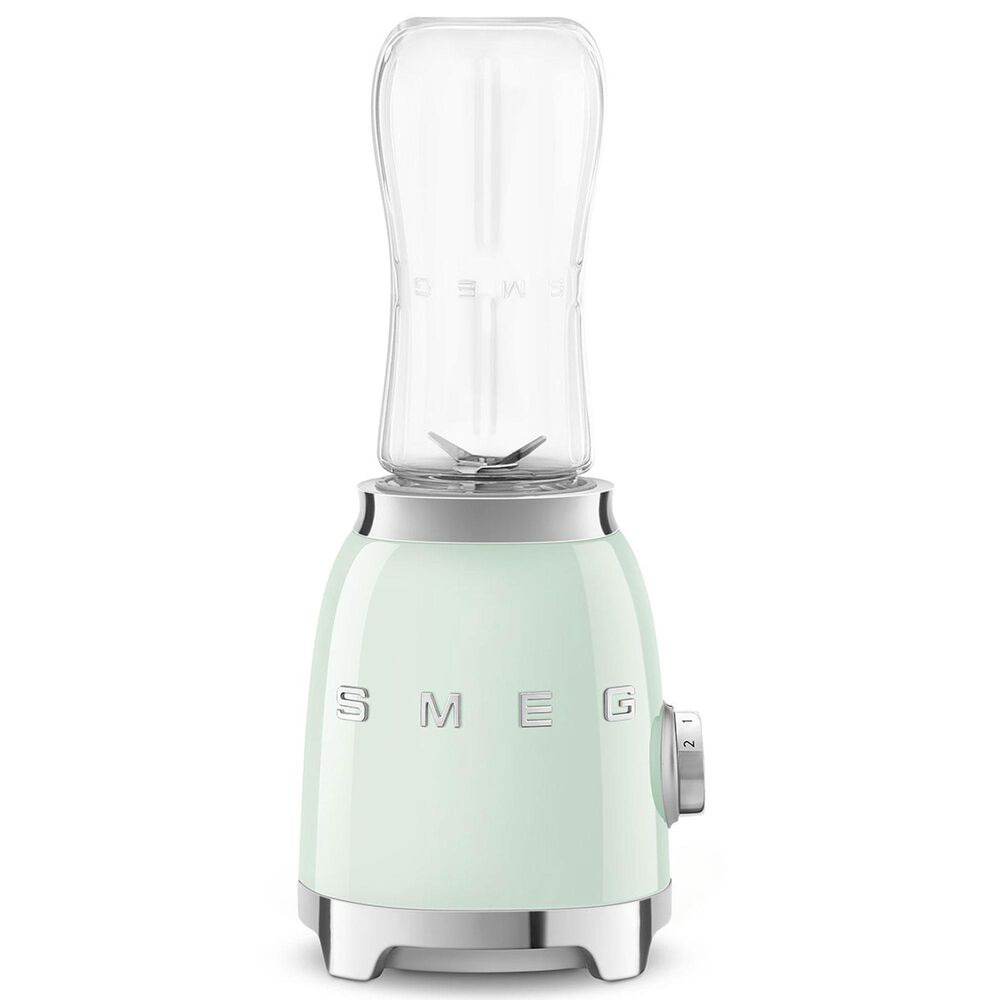 SMEG 2-Speed Personal Blender in Pastel Green and Chrome, , large