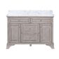 Aurafina Wainwright 48" Vanity with Top and Sink in Old Harbor Gray, , large