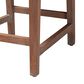 Baxton Studio Heyna Counter Stool in Mahogany, , large