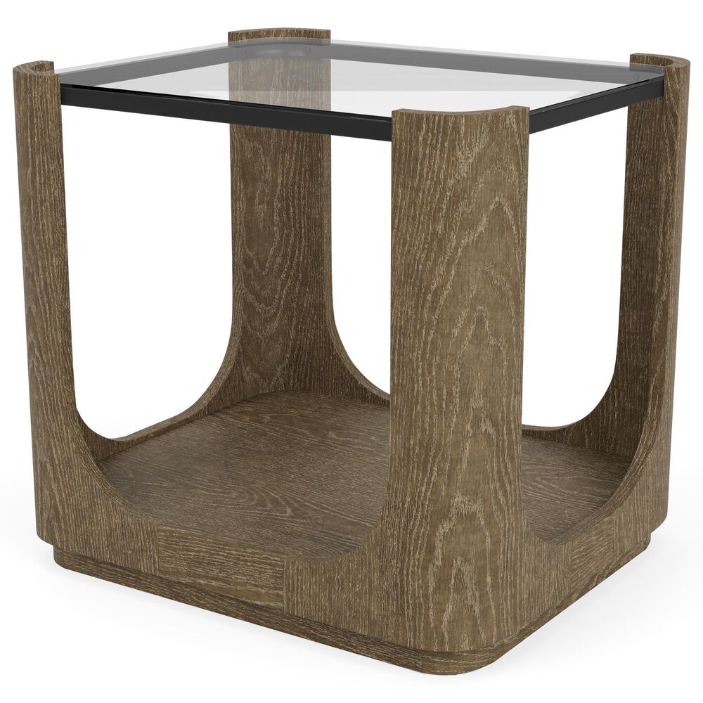 Riverside Furniture Enzo End Table in Nutmeg, , large