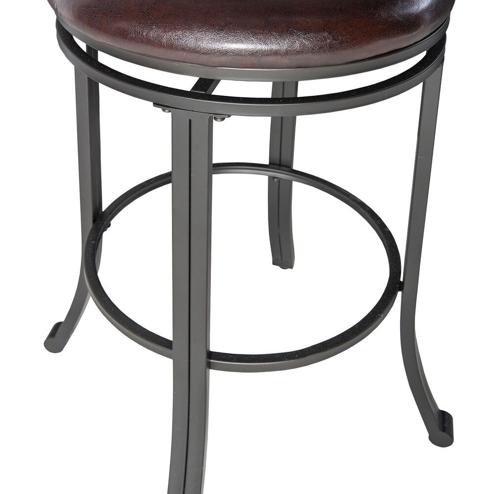 Parkerville Furniture Line Franklin 29" Swivel Bar Stool in Dark Brown, , large