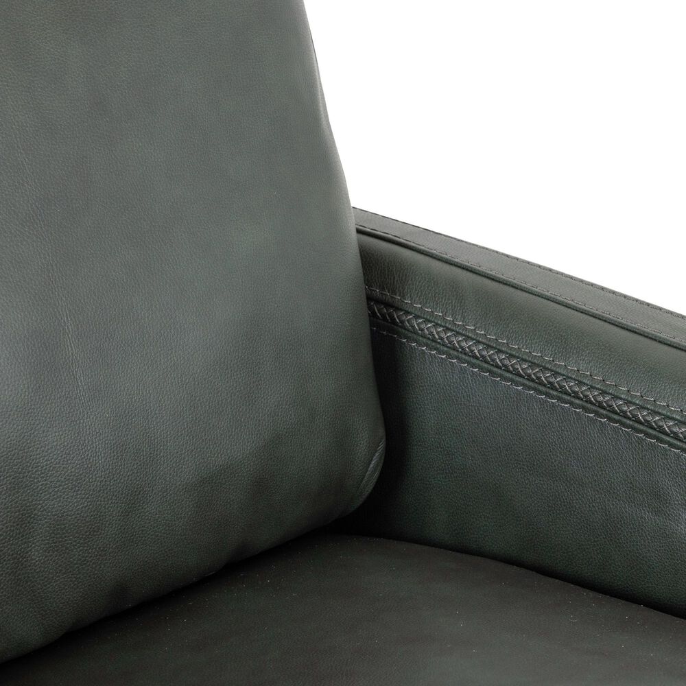 Italiano Furniture Turner Swivel Glider Chair in Forest Green, , large