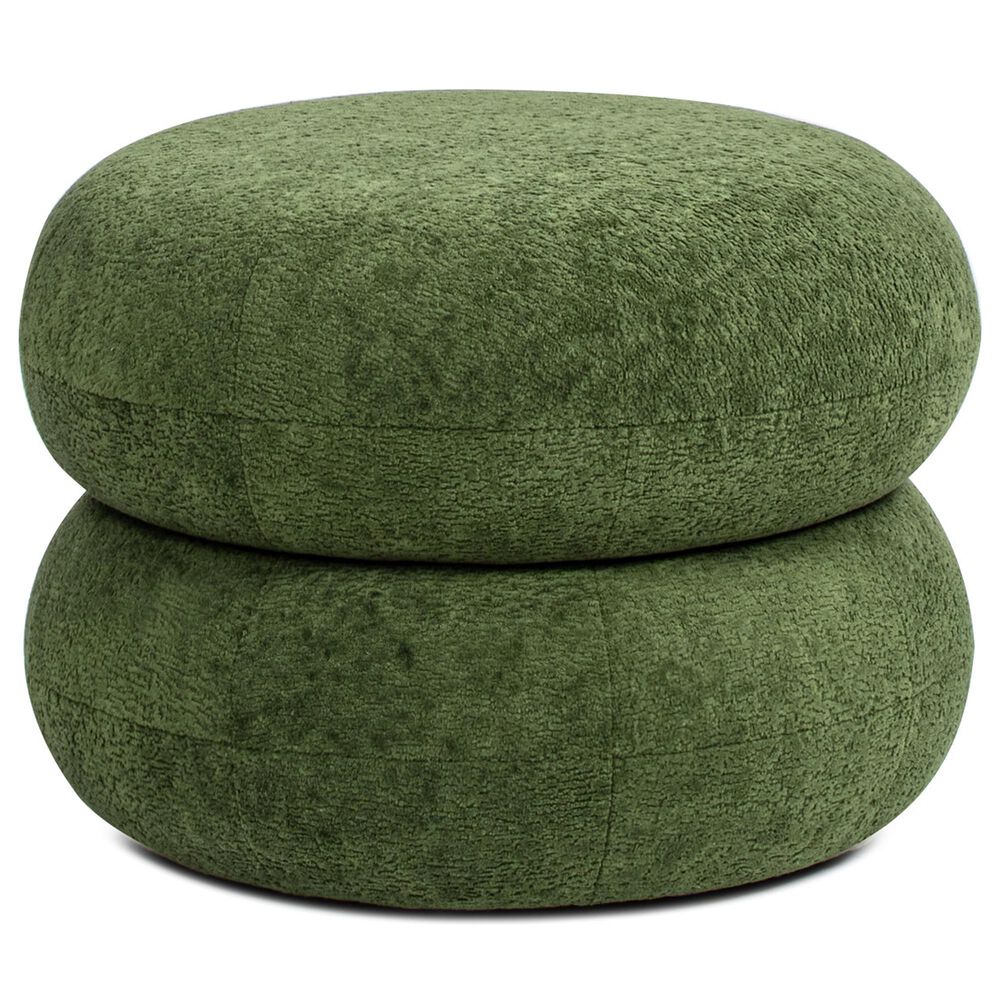 Jennifer Taylor Home Nest Pouf in Moss Green, , large