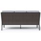Clear Creek Collection 5-Piece Patio Conversation Set in Concrete, , large