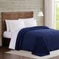 Pem America Truly Soft Velvet Plush Twin XL Blanket in Navy, , large