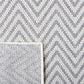 Safavieh Martha Stewart Cyprus 4"5" x 6"5" Blue and Creme Area Rug, , large