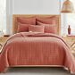 Levtex Mills Waffle 2-Piece Twin Quilt Set in Adobe, , large