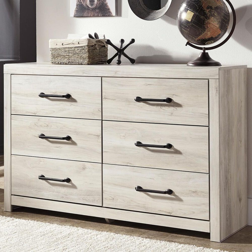 Signature Design by Ashley Cambeck Youth Dresser in Whitewash, , large
