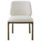 Theodore Alexander Kesden Side Chair with Halo Upholstered in Pyramid Brown, , large