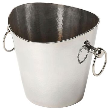 Butler Mendocino Wine Bucket in Silver, , large