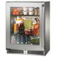 Perlick Signature Series 24" Indoor Refrigerator with Left Hinge Glass Door in Stainless Steel, , large