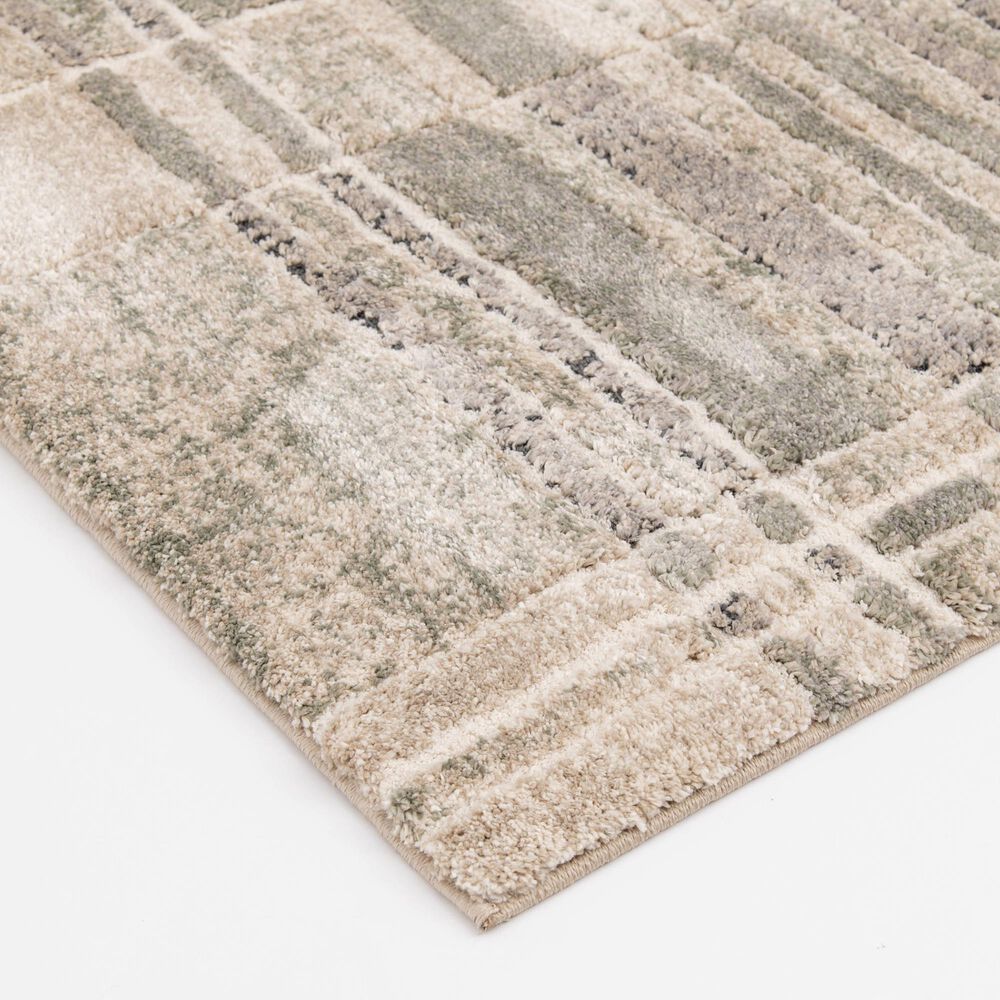 Central Oriental Stonington Reni Oatmeal and Sage 5&#39; x 7&#39;6&quot; Area Rug, , large