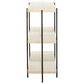 Uma Enterprises Console Table in Beige and Black, , large
