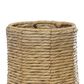Maple and Jade 28" Faux Seagrass Handmade Floor Decorative Vase in Brown and Black, , large