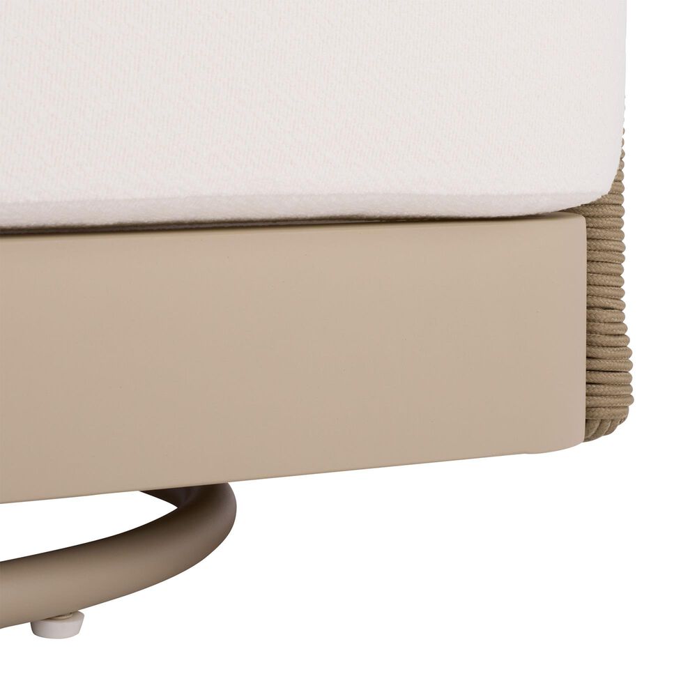 Safavieh Adelandra Outdoor Swivel Chair in White, , large