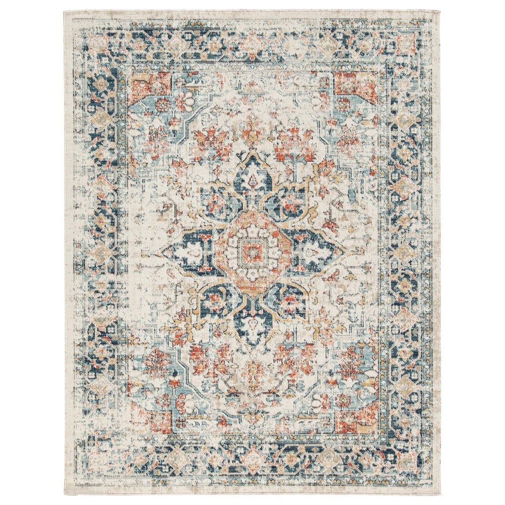 Ashley Jarrpage 8" x 10" Multicolor Outdoor Rug, , large