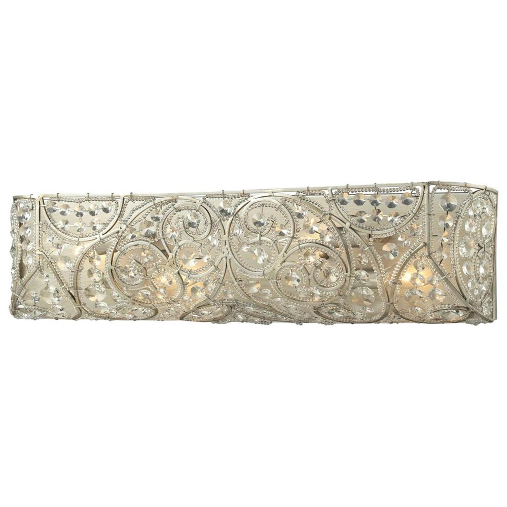 Stein World Andalusia 4-Light Vanity In Aged Silver, , large