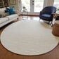 Dalyn Rug Company Hinton 6" Round Linen Indoor/Outdoor Area Rug, , large