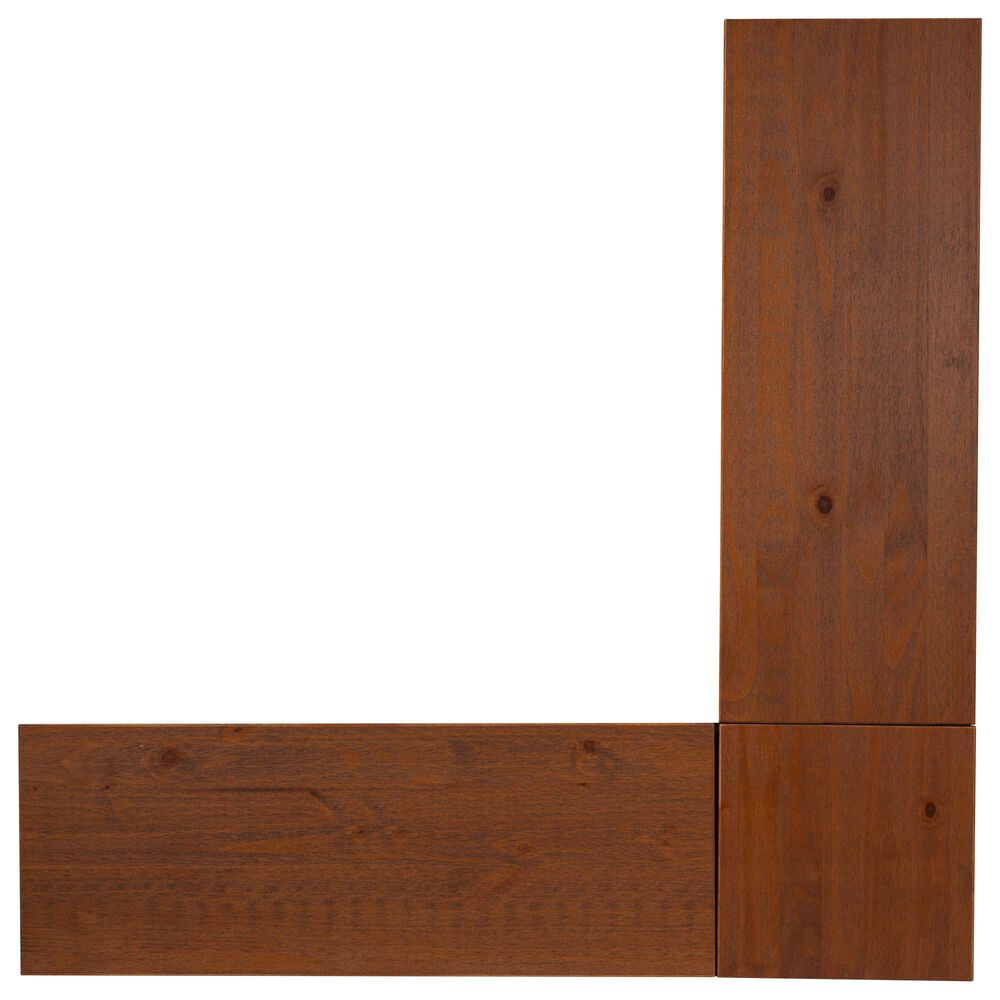 Linon Home Decor Tobin Backless Nook in Black, , large