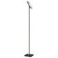 Cal Lighting Stratos Torchiere Floor Lamp in Sand Black and Antique Brass, , large