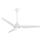 Minka-Aire Switch 60" 3-Blade LED Smart Dual Mount Ceiling Fan in Flat White, , large