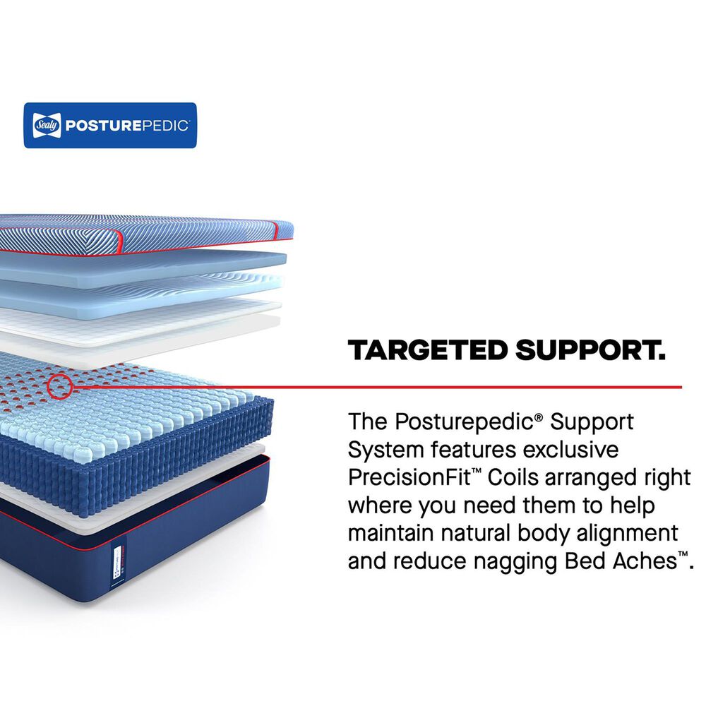 Sealy Posturepedic Elite High Point Plush Hybrid Full Mattress, , large