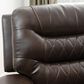 Linon Home Decor Barrett Power Glider Recliner in Rich Brown, , large