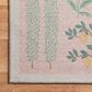 Rifle Paper Co. Menagerie 2"3" x 3"9" Blush Area Rug, , large