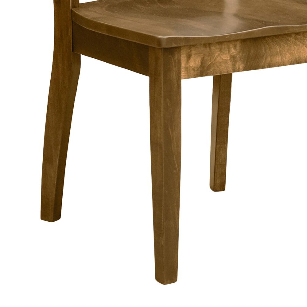 Fleming Furniture Co. Christopher Dining Side Chair in Pecan, , large