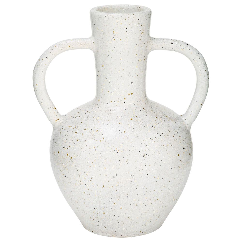 Ashley Dallinworth 15" Vase in White and Black, , large