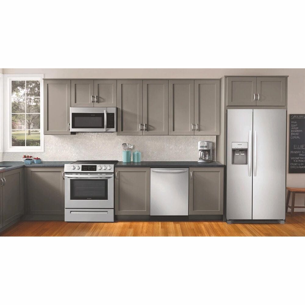 Frigidaire 36&quot; Counter-Depth Side-by-Side Refrigerator in Stainless Steel, , large