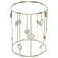 Maple and Jade Contemporary Accent Table in Gold (Set of 2), , large