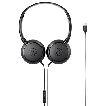 Audio-Technica Wired On-Ear Headphones in Black, , large