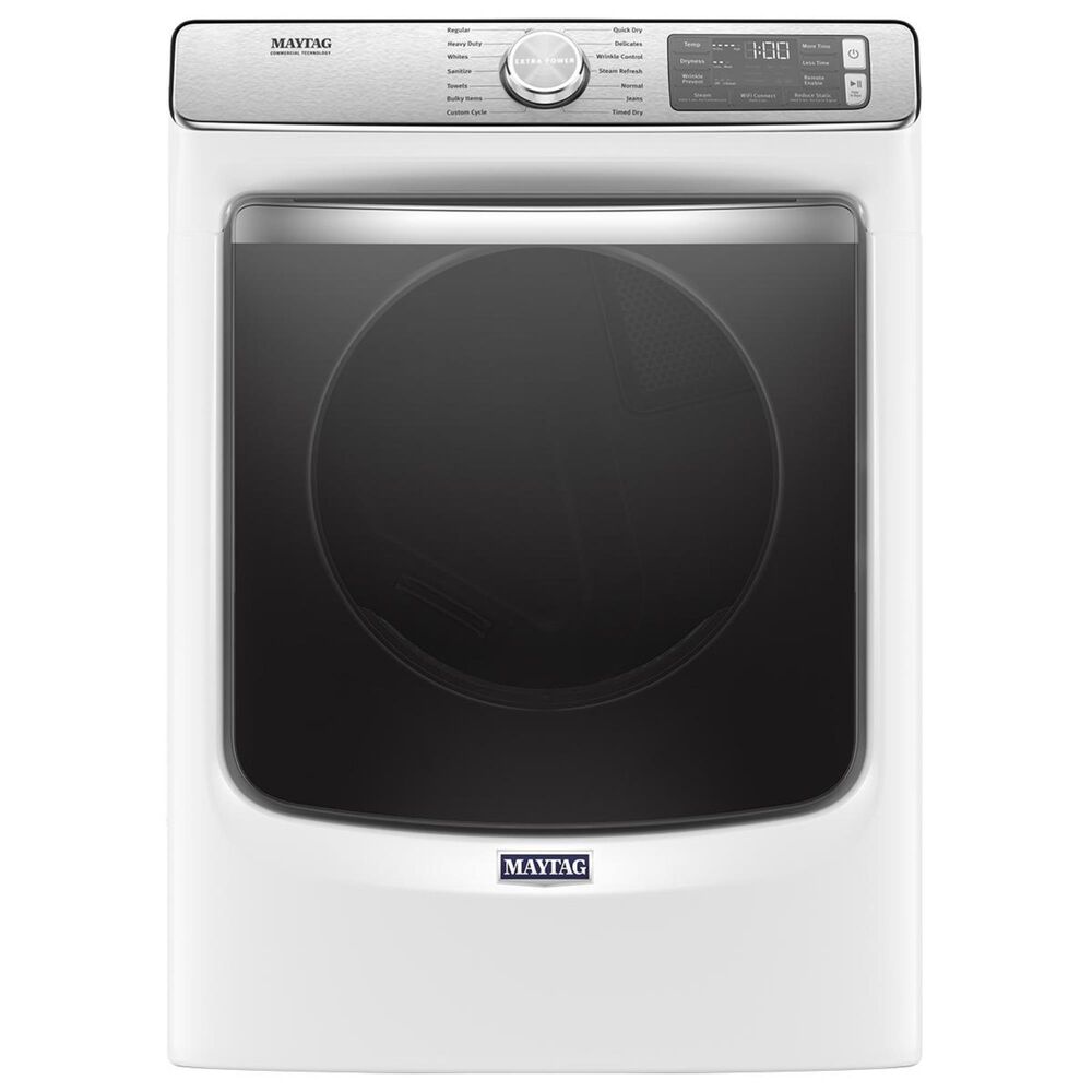 Maytag 7.3 Cu. Ft. Gas Dryer with 14 Dry Cycles in White, , large